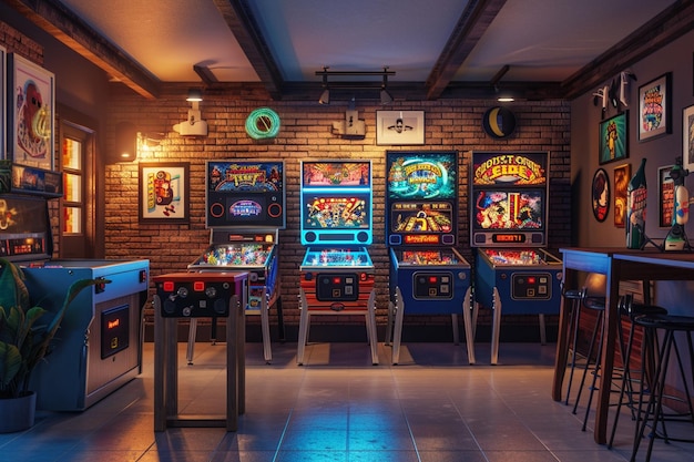 Social arcade features community engagement